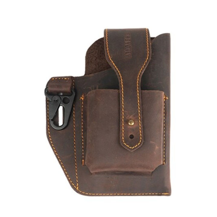 Leather%20Belt%20Retro%20Holster%E2%80%8B%20Cell%20Phone%20%20%20(Brown)%20-%20Image%202