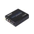 HXSJ AM-9615 AV/SV to HDMI Converter Switch 4K*2K Scaler Converter Box for HDTV Video Scaling Adapter US Plug. 