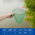 Flat Head Square Screw Small Mesh Stainless Steel Solid Dip Net Headband Inner Ring Breeding Fish Catching Deepening Large Object Dip Net Bag. 