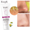 RtopR Gold Remove Blackhead Face Mask Pore Peeling Acne Treatment Nose Deep Cleansing Face Mask Whitening Hydrating Golden Mud. 
