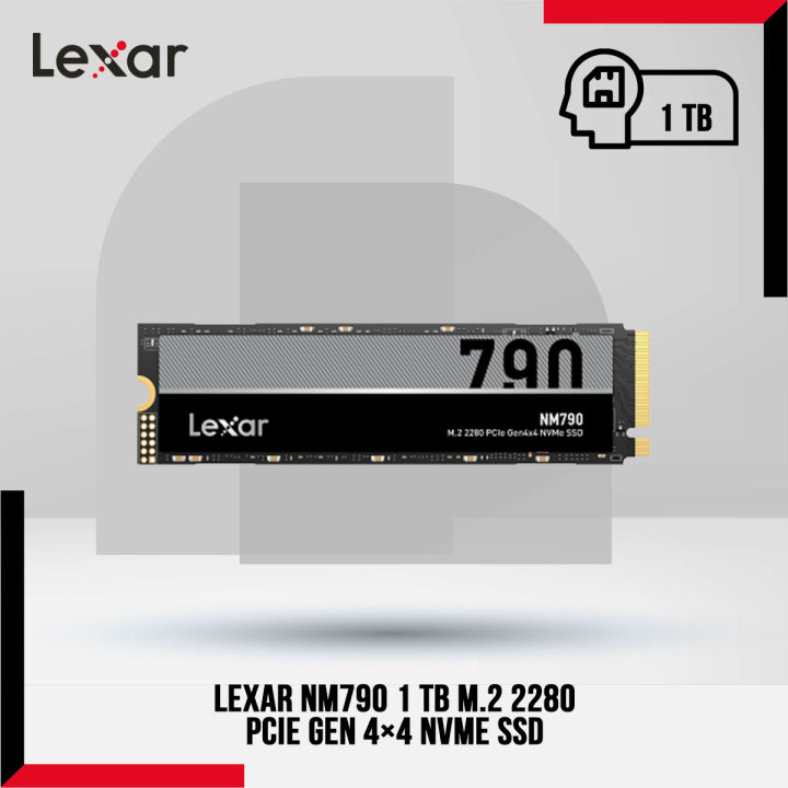 Lexar NM790 1TB 2280 PCIe Gen 4×4 NVMe SSD with NVMe