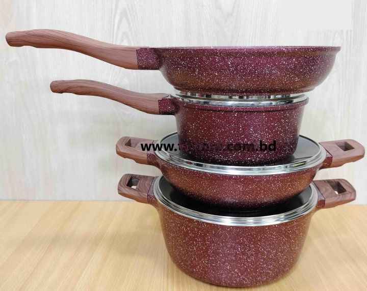 Kiam%20Non%20Stick%207%20Pcs%20Cookware%20Set%20For%20Superior%20Release%20-1Pc%20Casserol,%201Pc%20Fry%20pan,%201Pc%20Karai%20and%201Pc%20Milk%20pan%20with%203%20lids%20-%20Image%208