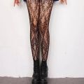 24 Design Women Fishnet Tights Female Punk Grid Hollow Out Nets Panty Hose Silk Stockings Tattoo Mesh Pantyhose Summer Honoria. 