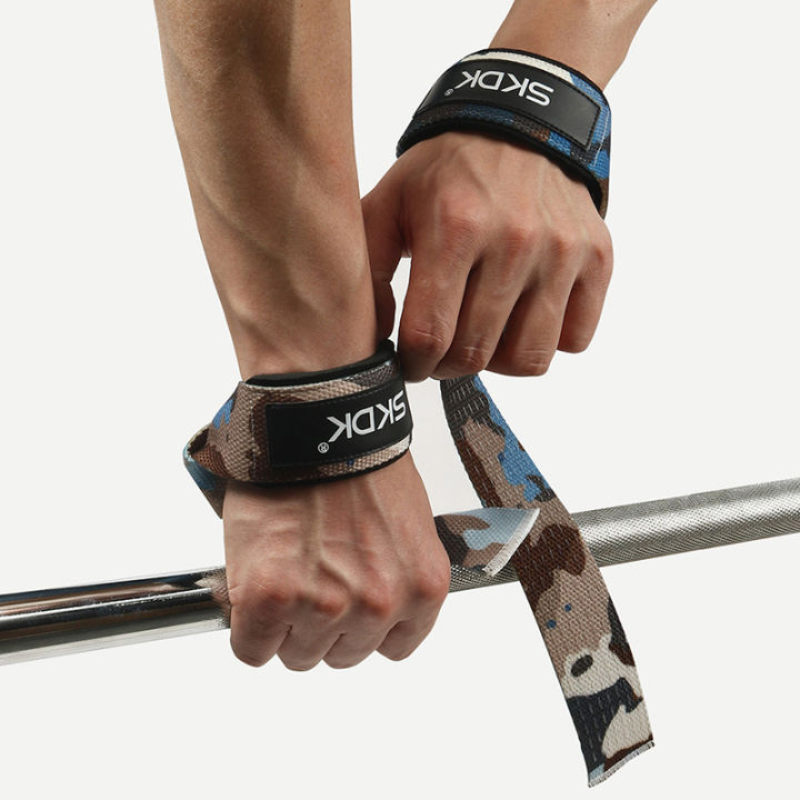 GOUNOD%20Weightlifting%20Wrist%20Straps%20Strength%20Training%20Adjustable%20Non-slip%20Gym%20Fitness%20Lifting%20Strap%20Wrist%20Support%20Grip%20Band%20-%20Image%205