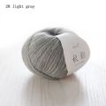 QZLKNIT 50g/ball 75%Merino wool yarn Autumn/winter Soft medium-fine wool yarn DIY Hand knitted Crochet Baby clothes Yarn. 