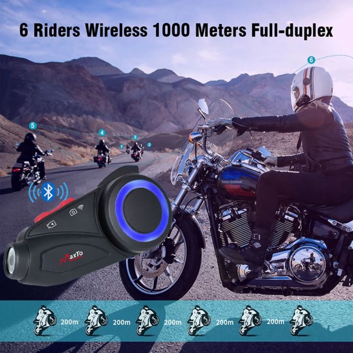 Maxto%20M3S%20Motorcycle%20Bluetooth%20Helmet%20Headset%20Intercom%20Waterproof%202K%20Sony%20Lens%20WiFi%201440P%20Video%20Recorder%20-%20Image%205
