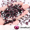 1440pcs 2mm DIY Beads Rhinestone Flat Back Bead Charm Rhinestones Glitter Beads Mystic.