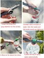 High Pressure Air Pump Manual Sprayer Adjustable Drink Bottle Spray Head Nozzle Garden Watering Tool Garden Irrigation Sprinkler. 