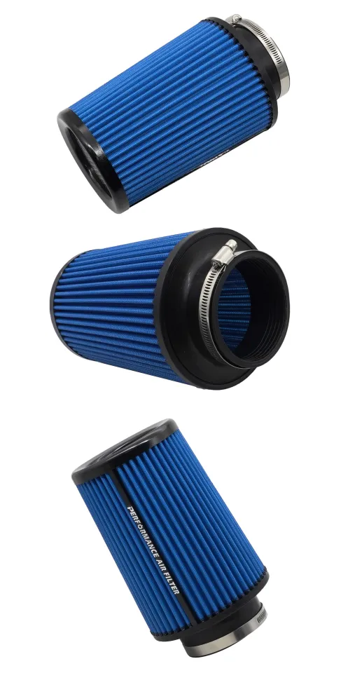 Universal Round Cone High Performance Air Filter 76 Mm 89 Mm 101 Mm Three Sizes In One Red - View #6