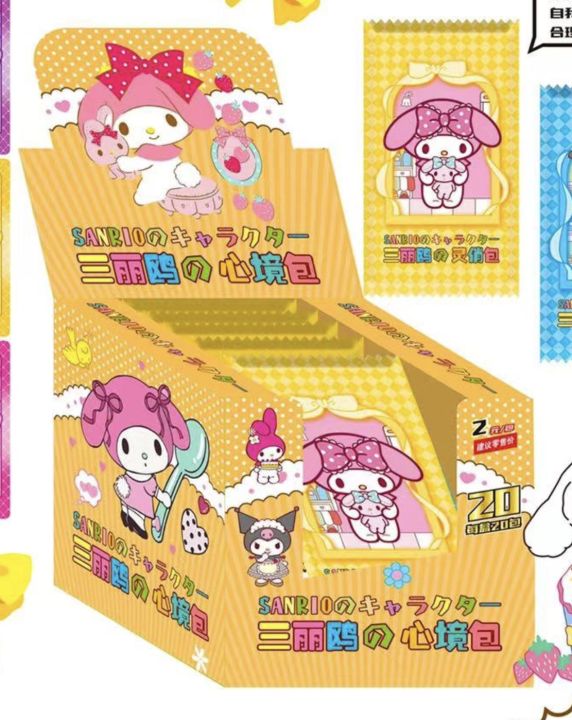 Cute%20Hello%20Kitty%20Sanrio%20Cards%20Kawaii%20Cinnamoroll%20Kuromi%20My%20Melody%20Cartoon%20Toys%20Trading%20Collectible%20Accessories%20Card%20Anime%20Gifts%20-%20Image%207