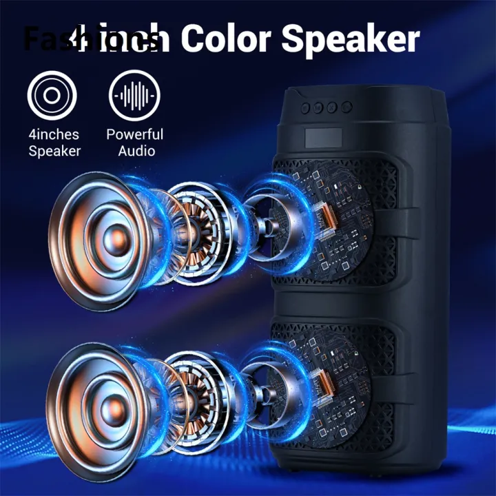 Fashions%20Affordable%203000W%20Bluetooth%20Speaker%20Dual%204%20inch%20Speaker%20Stereo%20Outdoor%20Portable%20Subwoofer%205.0%20Wireless%20Speaker%20Led%20light%20Rechargeable%20-%20Image%202