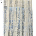 【linfang store】100 200cm European Style Flower Sheer Door Room Divider Window. 