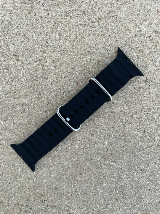 Apple%20Watch%20Silicone%20Ocean%20Band/Strap-49mm/45mm/44mm/42mm%20Silicone%20Stainless%20Steel%20Luxury%20Apple%20Smart%20Watch%20Bands-Replacement%20Ocean%20Strap%20For%20Apple%20Watch%20-%20Image%204