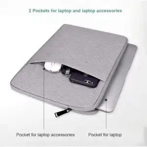 11 13 14 15.4 15.6 inch Laptop Bag Sleeve Case Cover Notebook Pouch Multi-function For MacBook Air Pro Lenovo HP Dell Asus