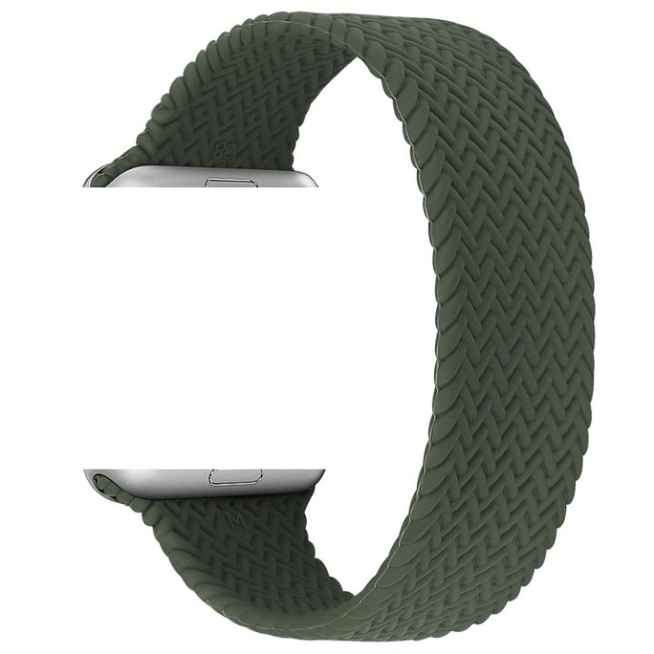 42mm/44mm Silicone Solo Loop Strap For SmartWatch