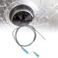 Cleaner Drain Auger Flexible Metal Spring Sink Dredge Auger Plumbing Snake Clog Remover for Bathroom Tub Toilet Sink Kitchen. 