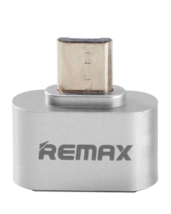 Micro USB OTG Plug - Silver
