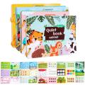 Quiet Busy Book Baby Montessori Material Toys Sticker Busy Board Matching Games Early Educational Learning Toys for Toddler. 