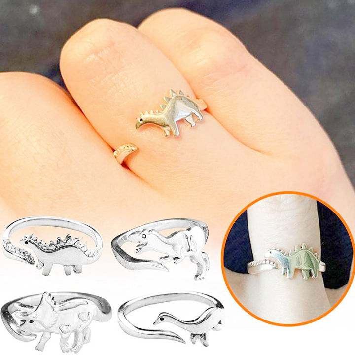 Women%20Rings%20Amazon%20Hot%20Selling%20Cute%20Dinosaur%20Rings%20Love%20Gift%20Personalized%20Jurassic%20Era%20Styling%20Rings%20-%20Image%202
