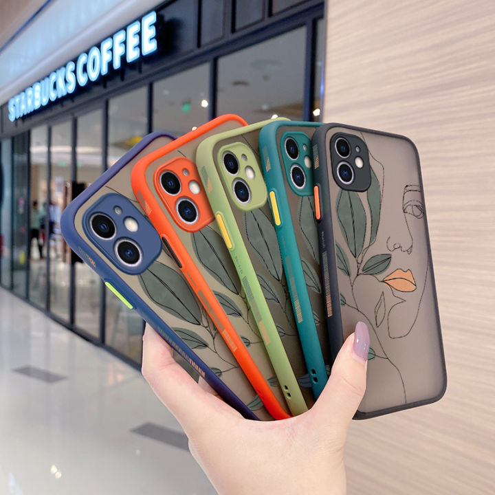 %E3%80%903C%20VictoryEagle%E3%80%91For%20Oppo%20RENO%20Reno%20Z%20case%20with%20simple%20art%20face%20frosted%20transparent%20hard%20side%20soft%20square%20edge%20silicone%20case%20full%20back%20cover%20camera%20New%20phone%20case%20shockproof%20case%20-%20Image%205