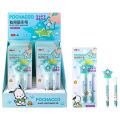 2024 Sanrio Mymelody Kuromi Cinnamoroll Pochacco Invisible Pen With UV Light School Student Stationery Elementary Supplies Secret Writing Notebook Diary Pens Supply birthday gift. 
