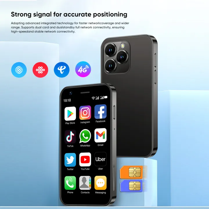 SOYES%20XS16/XS15%20Mini%20Android%20Smartphone%203G/4G%20Network%202GB%20RAM%2016GB%20ROM%203%20Display%205MP%20Camera%20Dual%20SIM%20With%20Play%20Store%20WhatsAPP%20-%20Image%206