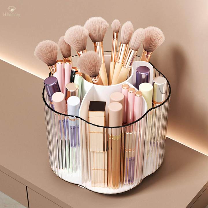 Desktop Makeup Organizer Makeup Brush Holder for Comb Brushes Pen