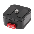 Quick Release Plate Tripod Camera Mount Adapter Quick Setup with 1/4 Inch Screw for Camera Tripod Gimbal Stabilizer. 