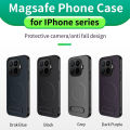 lthmy for Xiaomi 17T Pro Casing Carbon Fiber Leather Phone Case Bracket Shockproof Stand Holder Hard Back Cover.