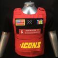 Icon  proof vest Gilet Swag men homme  Forces  hop Rapper Night Club Dancer Vest Street Fashion Rap Vest. 