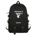 School bag boys, junior high school students, high school students, college students, simple ins, cool middle school students, elementary school students, backpacks, boys' backpacks.