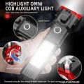 Super Bright Rechargeable Hammer LED Handheld Flashlight Portable Spotlight 4 Mode New. 