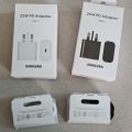 Samsung 25W Travel Adapter 3pin  with USB Type-C To Type-C Cable. 