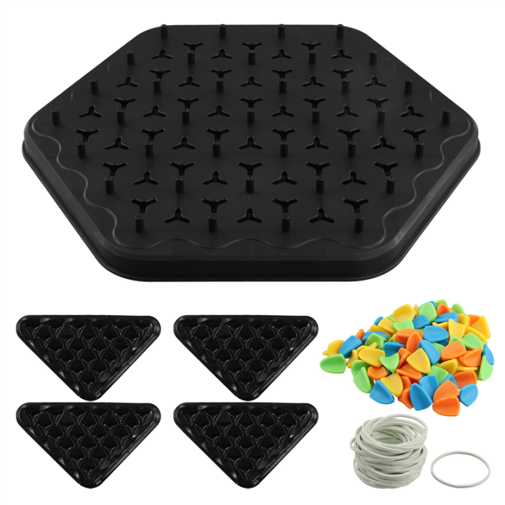 Triggle Chain Triangle Game, Gioco Da Tavolo Strategico Per Bambini, Giochi da Tavolo Strategici Rompicapo, Triangle Peg Games, Chain Chess Desktop Puzzle Game per Bambini & Adulti (A