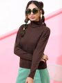 Pantoneclo Premium Women's High Neck Sweater / Cardigan / Pullover. 