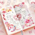 New Panda Online Pet ticker Package Magic Painting Color erie Fantay Gilt Three-dimenional ticker Diy Diary Decorative ticker.