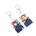 Jujutsu Kaisen Anime Figures Gojo Satoru Geto Suguru Cosplay Acrylic Key Chains BAWEI. 