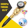 Helium Tank Latex Balloon Inflator Regulator With Gauge For G5/8 Tank Valves. 
