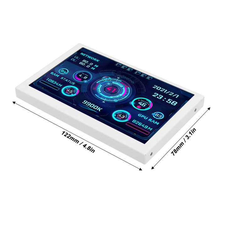 5in%20Computer%20Temp%20Monitor%20USB%20Mini%20Screen%20for%20AIDA64%20PC%20CPU%20GPU%20RAM%20Data%20Monitor%20for%20Windows%20White%20-%20Image%203