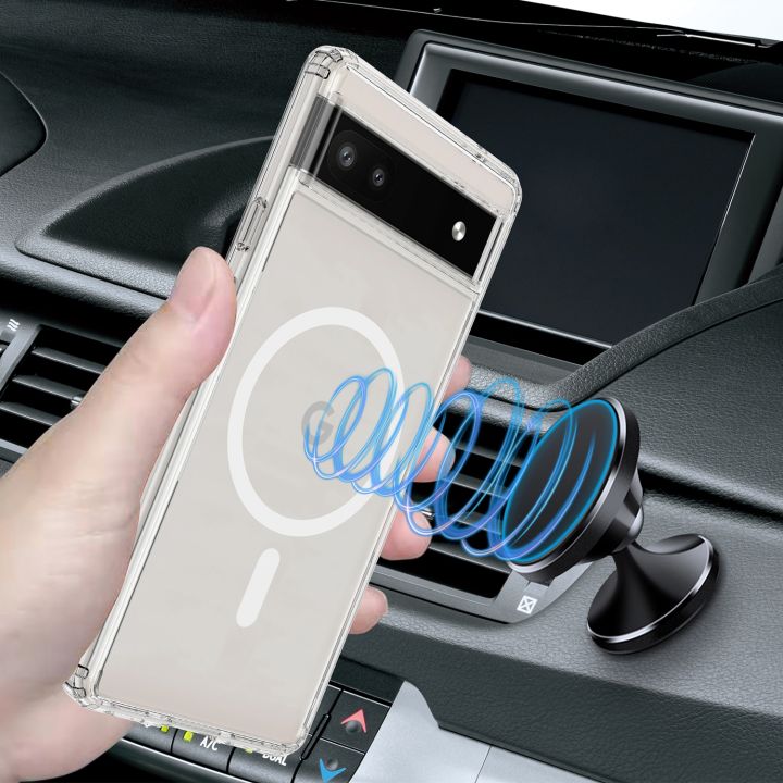 MagSafe%20Clear%20Acrylic%20PC%20Hybrid%20TPU%20Phone%20Case%20For%20Google%20Pixel%208%20Pro/Google%20Pixel%207/Google%20Pixel%207a/Google%20Pixel%206a/Google%20Pixel%207%20Pro/Google%20Pixel%208%20-%20Image%206