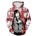 New fashion boy girl kids Kakegurui long sleeve sweatshirts 3D printed hoodies pullover men women children streetwear jacket. 