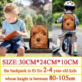 Jackherelook Cartoon Coraline Fluffy Print School Bag for Kids Practical Travel Backpack Children's School Lunch Bag Book Bags. 