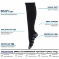 Compression Socks Men Women Medical Varicose Veins Pregnancy Nursing Athletic Football Soccer Stockings Sport Socks 20-30 Mmhg. 