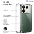 Infinix Note 40 Pro 5G Transparent Soft & Flexible   Mobile Back Cover. 