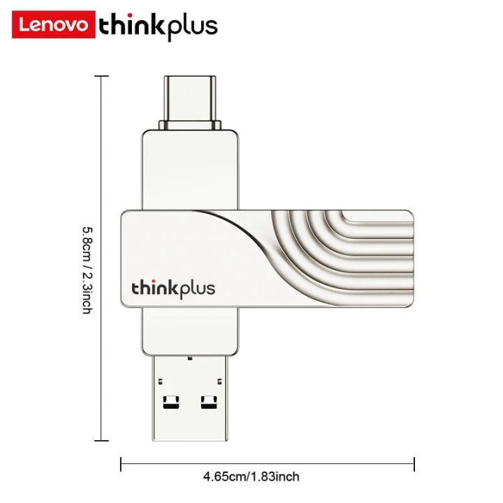 Lenovo%20ThinkPlus%20USB%203.%202%20Type%20C%20To%20USB%20Flash%20Drive%20Pen%20Drive%2032GB~256GB%202%20in%201%20USB%203.2%20Memory%20Stick%20flash%20Disk%20Type-C%20Pendrive%20-%20Image%205