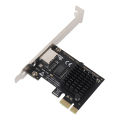 PCIe Network Card RTL8125B 2.5G Gigabit RJ45 Port PCI Express Network Card for Windows 7 8 10 11 for Linux. 