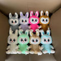 GC Plush Toy Stuffed Animal Plush Toys Cartoon Image PP Cotton Filling Interesting And Cute Colored Labubu Plush Toy.