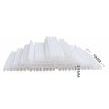 100 Plastic Lollipop Sticks Food Grade White Tube Candy Baking Plastic Sticks. 