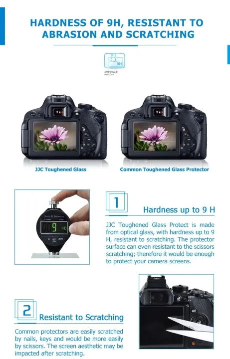%E3%80%90YIYANGMAOYI111%E3%80%91JJC%20Ultra-thin%20LCD%20Screen%20Protector%20For%20SONY%20A6100%20A6400%20A6300%20A5000%200.3mm%20Display%20Cover%209H%20Hardness%20-%20Image%204