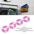 Blank Metal Reel Cassette Tape, 4 Reels 2 Wheel Reliable DIY Reel To Reel Cassette Retro for Music Recording.